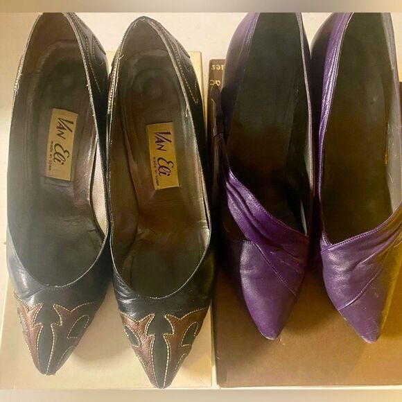 Beautiful vintage heels in size 7 medium - Picture 1 of 5